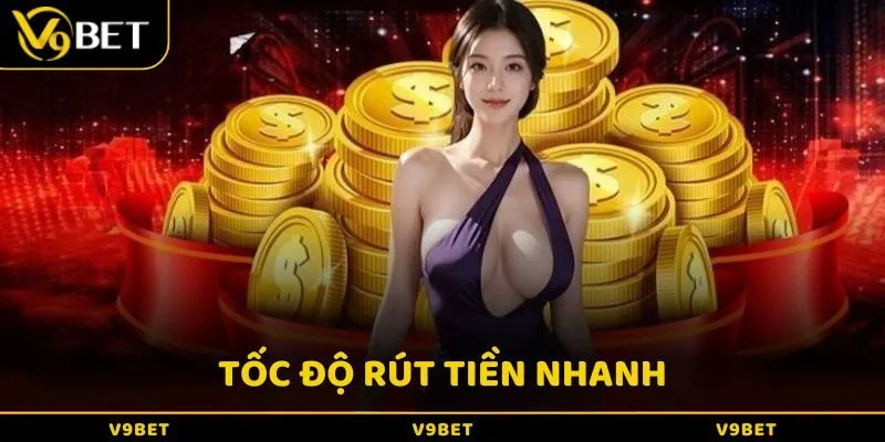 Điểm được cộng đồng khen ngợi thường xuyên là tốc độ xử lý giao dịch tại v9Bet